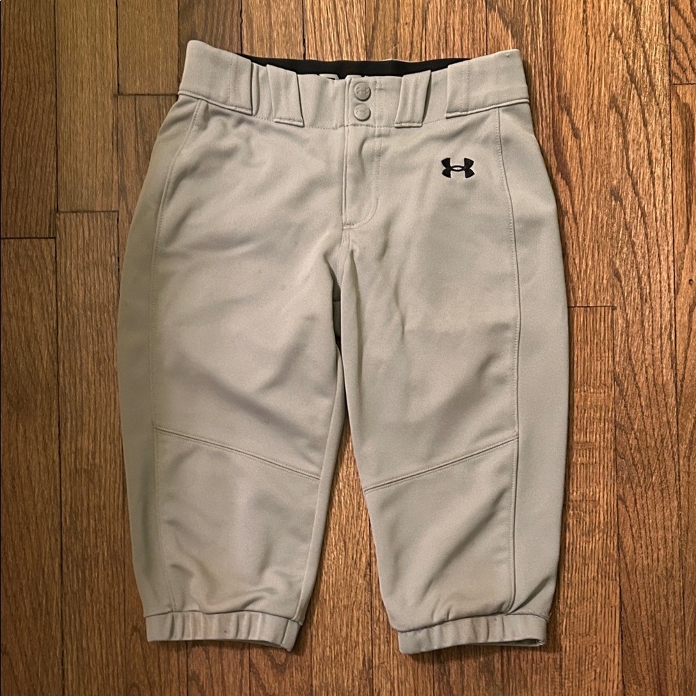 Under Armour Girls Gray softball pants